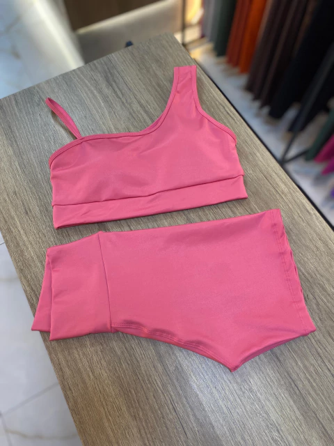 CONJUNTO SHORT VÊNUS - ROSA - comprar online