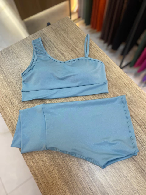 CONJUNTO SHORT VÊNUS - AZUL MIRANTE - comprar online