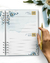 Agenda Floral Azul 2025 - comprar online