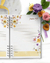 Agenda Floral encanto 2025 - LR Criativa