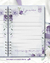 Agenda Floral Violeta 2025 - comprar online