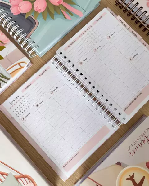 Planner flores 2026 - comprar online