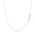 Corrente de Prata Masculina Elo Grumet (1mm) 60cm - comprar online