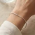 Bracelete de Prata Quadrado 18cm - comprar online