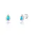 Kit 2 Brincos Prata Cruz Navetes e Gota Encanto - comprar online