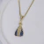 Colar Nossa Senhora Aparecida 21mm 45cm Banhado Ouro 18K - loja online