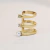 Piercing Hélix de Pressão Três Fios Banhado em Ouro 18k - comprar online