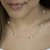 Colar Rabo de Rato com Cinco Pérolas 45cm Banhado em Ouro 18K - loja online