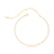 Pulseira riviera com zircônias redondas brancas banhada em ouro 18k, fecho lagosta e extensor ajustável, joia delicada e elegante