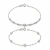 Kit Pulseiras Bolinhas e Elo Cartier