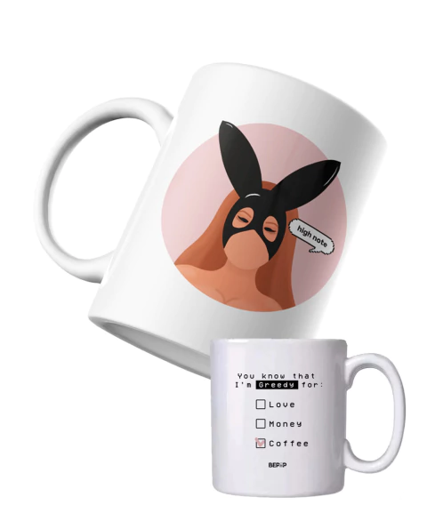Caneca Ariana Grande - Greedy