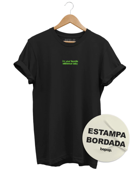 Camiseta Bordada | Charli XCX - Favorite Reference [Unissex] - comprar online
