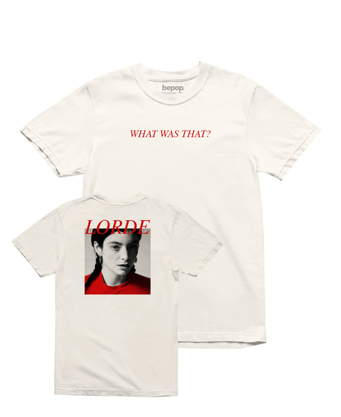 Camiseta Lorde - What Was That - comprar online