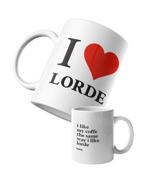 Caneca I Love Lorde