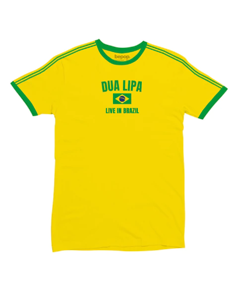 Camiseta Dua Lipa - Live In Brazil - comprar online