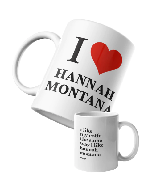 Caneca I Love Hannah Montana