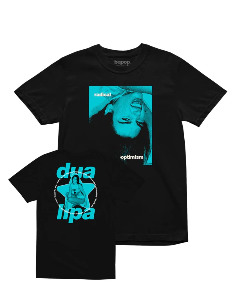 Camiseta Dua Lipa - Radical Optimism Tracklist - comprar online