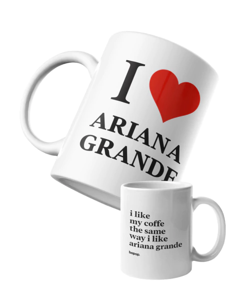 Caneca I Love Ariana Grande