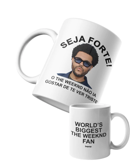 Caneca Seja Forte The Weeknd