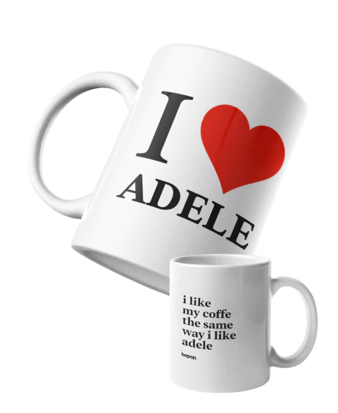 Caneca I Love Adele