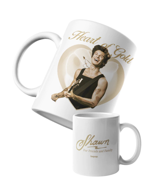 Caneca Shawn Mendes - Heart Of Gold
