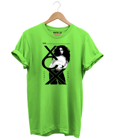 (Outlet) Camiseta Charli XCX - Brat [Com Pequenos Defeitos] - comprar online