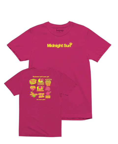 Camiseta Zara Larsson - Midnight Sun (Tracklist) - comprar online