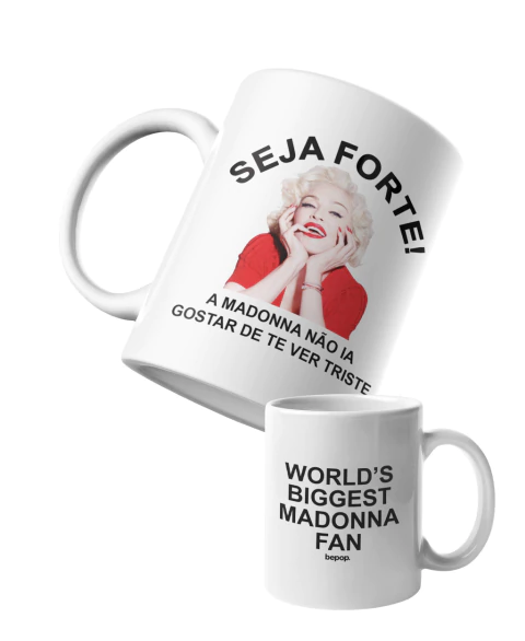 Caneca Seja Forte Madonna