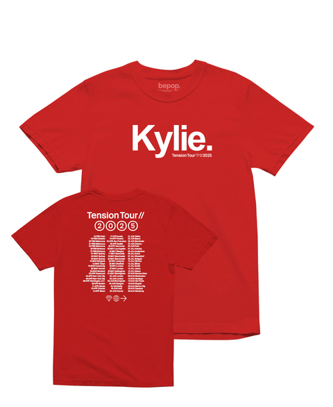 (Outlet) Camiseta Kylie Minogue - Tension Tour [Com Pequenos Defeitos] - comprar online