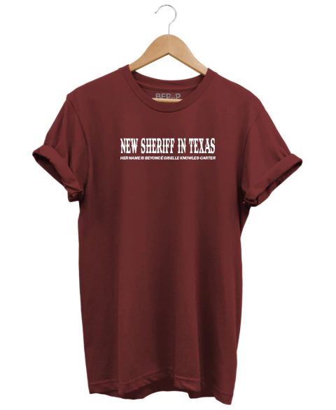 Camiseta Beyoncé - New Sheriff - comprar online