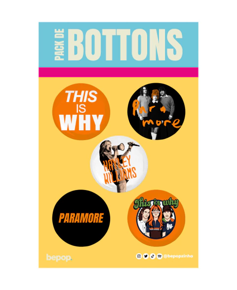 Bottons Paramore - This Is Why