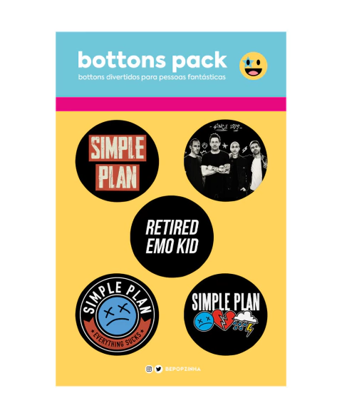 Bottons Simple Plan
