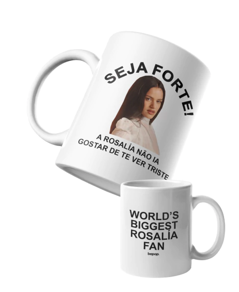 Caneca Seja Forte Rosalia