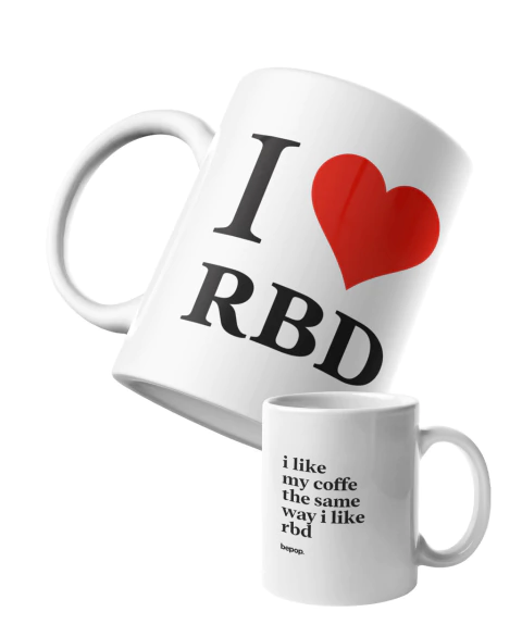 Caneca I Love RBD