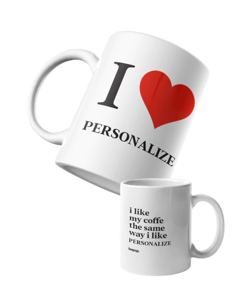 Caneca I Love Personalizada