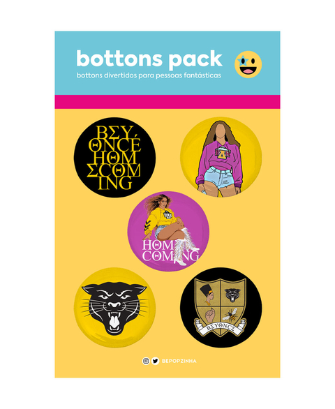Bottons Beyoncé - Homecoming
