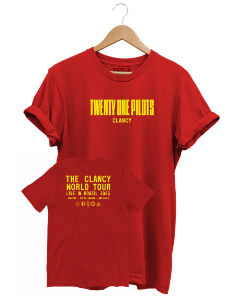 Camiseta Twenty One Pilots - Clancy Live - comprar online