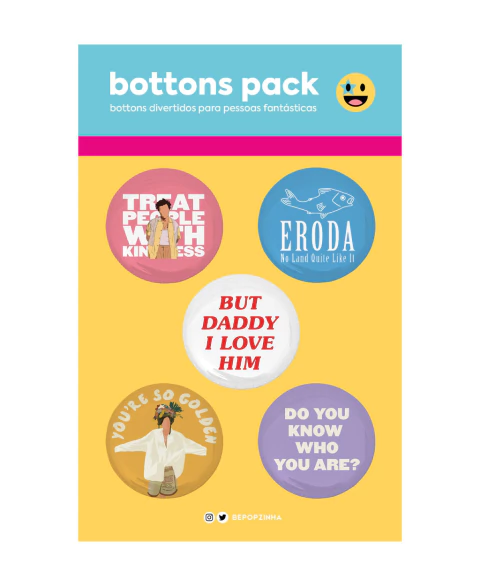 Bottons Harry Styles - Fine Line