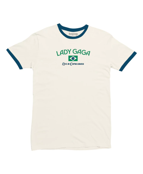 Camiseta Lady Gaga - Live In Rio - comprar online