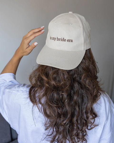 Gorra bordada IN MY BRIDE ERA