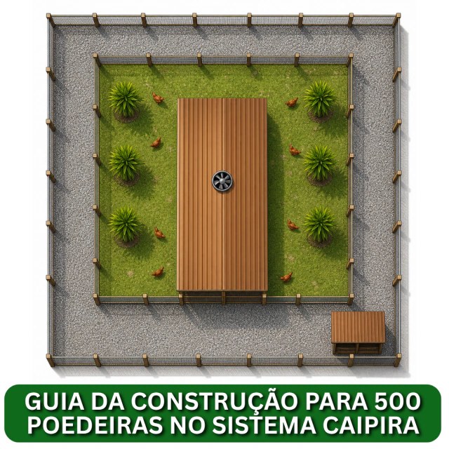 Guia de Construção Para Iniciar Sua Granja de 500 Poedeiras