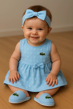 Vestido de tule lacoste - Baby Glub