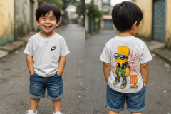 Camiseta Oversize Nike Simpsons