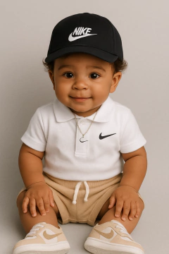 Conj NIKE Baby Branco & bege - comprar online