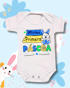 Body Minha primeira Páscoa coelho - comprar online