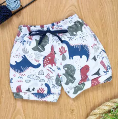 Shorts Minimalista estampado Dino - loja online