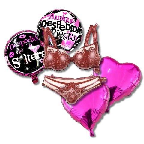 [BH360] SET DE GLOBOS "DESPEDIDA DE SOLTERA" en internet