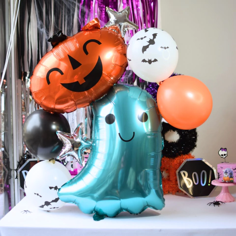 [BH445] SET DE GLOBOS "HALLOWEEN" FANTASMA - comprar online