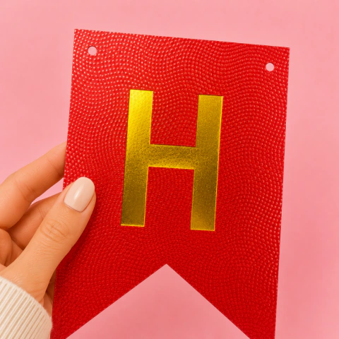 [BH874] BANDERIN HAPPY BIRTHDAY "STRASS" en internet