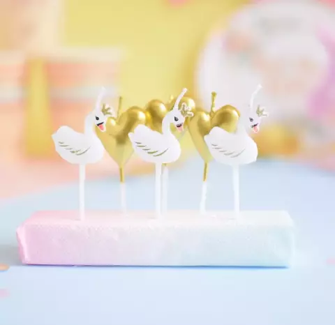 [EZ968] VELAS "HEART PARTY" X6UN - comprar online